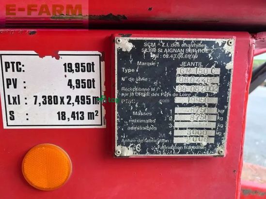 Volquet - Jeantil - gm 150