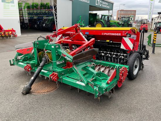 Grada rotativa - Regent - Orbit- M 3000 und Vitasem 300 Drillmaschine