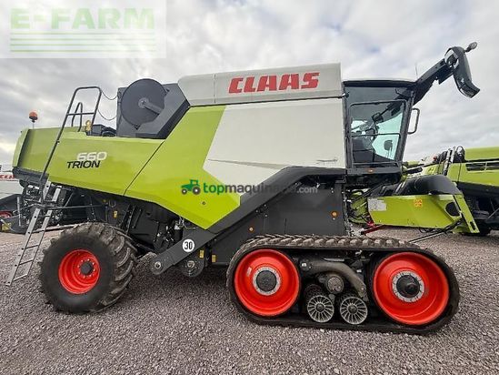 Cosechadora de Cereal - Claas - trion 660 terra trac