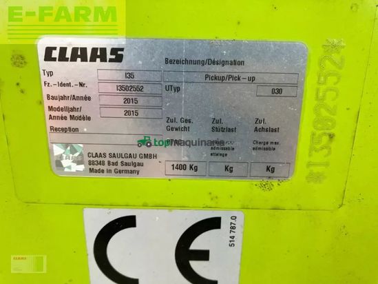 Cosechadora de Cereal - Claas - jaguar 950
