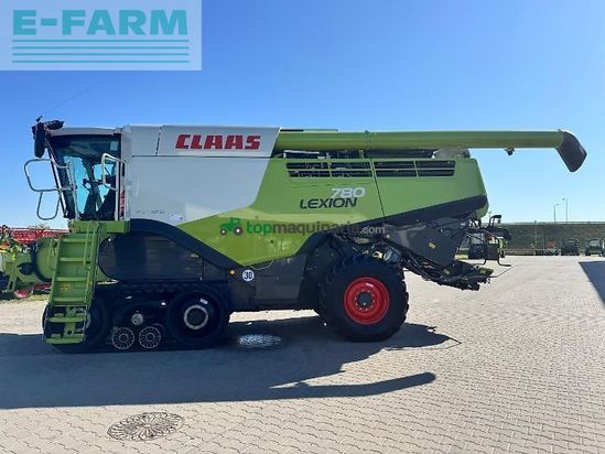 Cosechadora de Cereal - Claas - lexion 780 terra trac