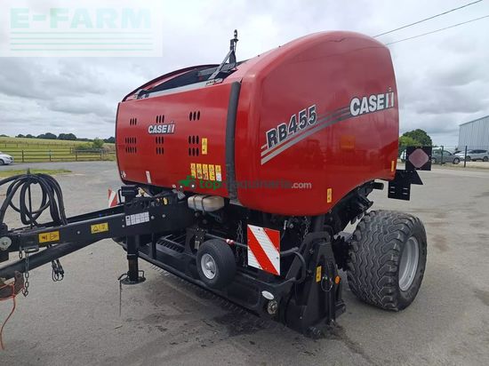Empacadora gigant - Case IH - presse à balles rondes rb455 case ih