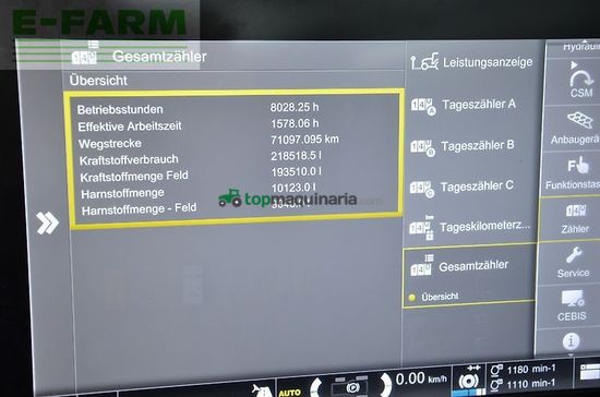 Tractor agrícola - Claas - xerion 4200 saddle trac bauer