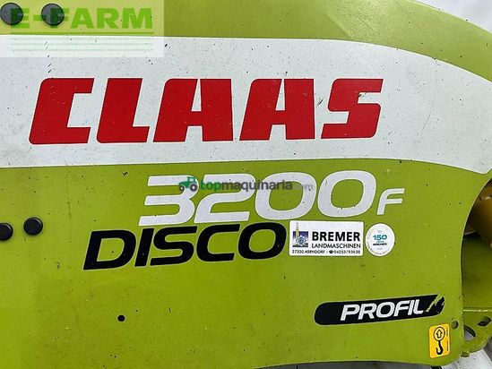 Cortacésped manual - Claas - disco 3200-f profl 2023