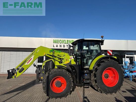 Tractor agrícola - Claas - arion 660 vorführer *frontlader* *gps rtk*