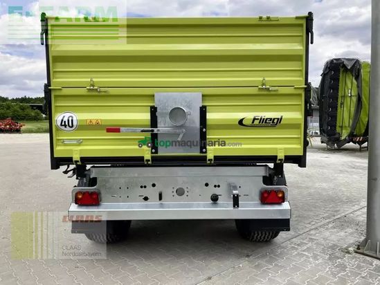 Volquet - Fliegl - tdk 140 vr fox tandem