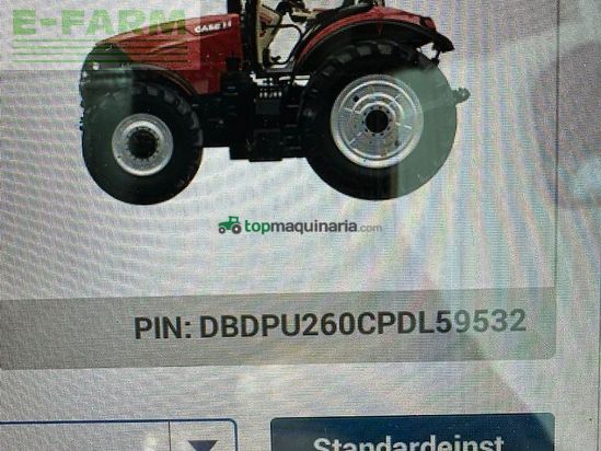 Tractor agrícola - Case IH - 260 puma cvx CVX