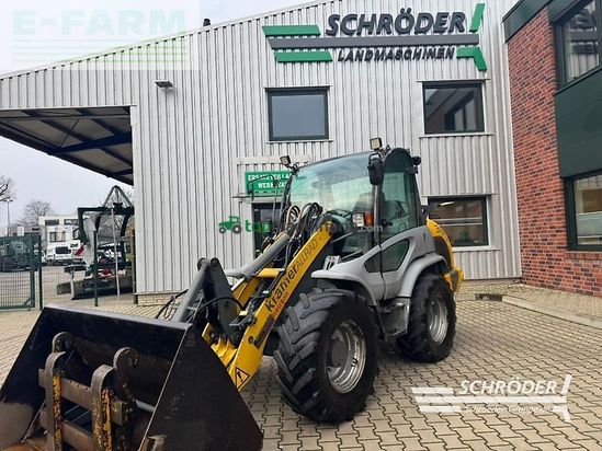 Minicargadora - kramer - 380 allrad + schaufel + palettengabel