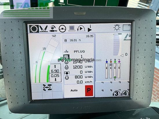 Tractor agrícola - Claas - axion 810 trimble ptg-regelanlage