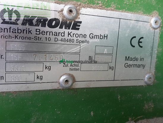 Empacadora gigant - Krone - comprima f 155