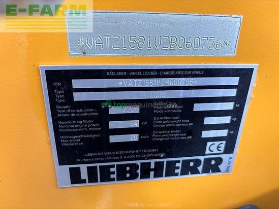 Minicargadora - Liebherr - l 509 stereo