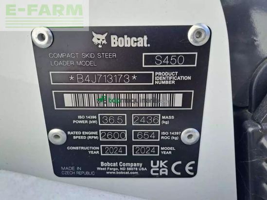Minicargadora - Bobcat - s 450