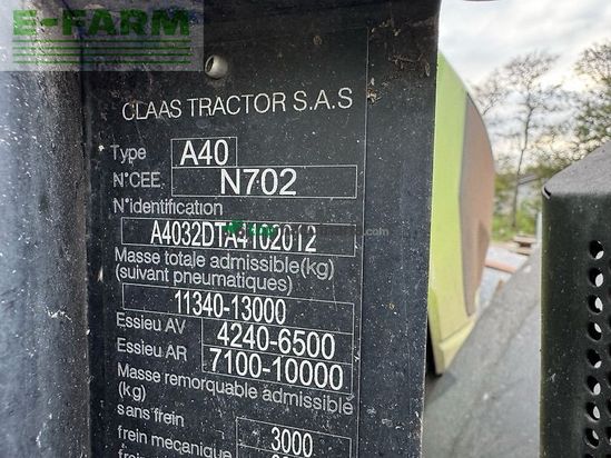 Tractor agrícola - Claas - axion 810 cmatic