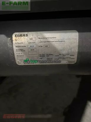 Cinta transportadora de forraje - Claas - cargos 750 trend