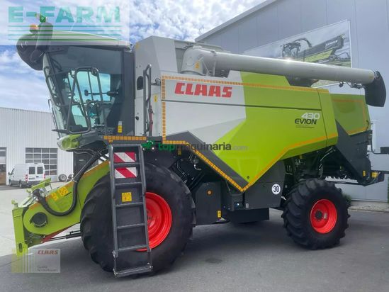 Cosechadora de Cereal - Claas - claas evion 430 + c490 und tw