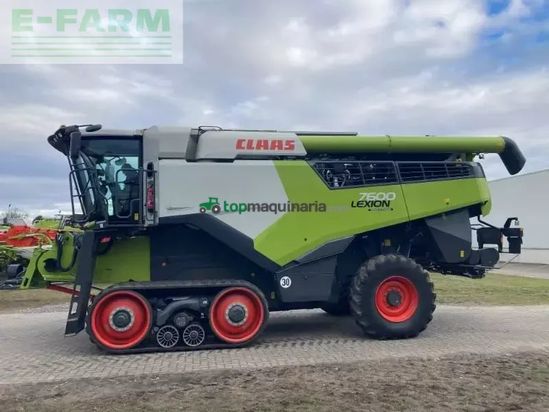 Cosechadora de Cereal - Claas - lexion 7600 terra trac