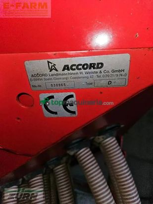 Combinado de siembra - Kuhn - hr 3002d +accord da pneumatic 3,0 m breit