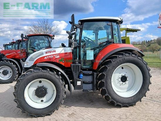Tractor agrícola - Steyr - multi 4110 - voll gefedert!