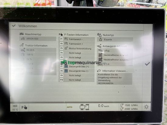 Tractor agrícola - Claas - arion 660 cmatic cebis avo25 CMATIC CEBIS