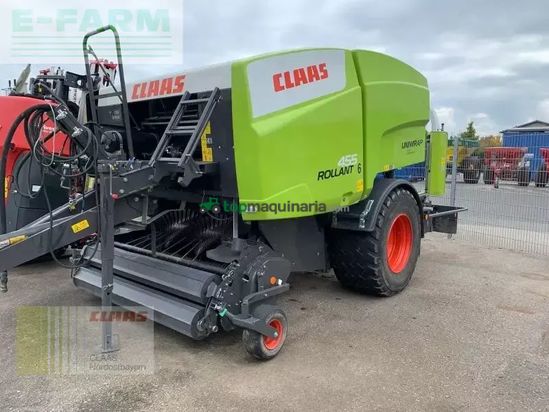 Empacadora gigant - Claas - rollant 455 rc uniwrap