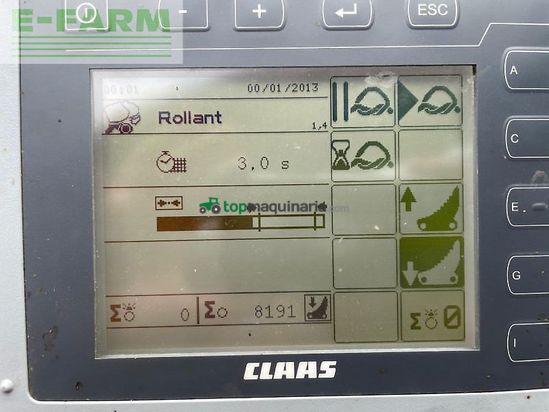 Empacadora gigant - Claas - rollant 520 rc