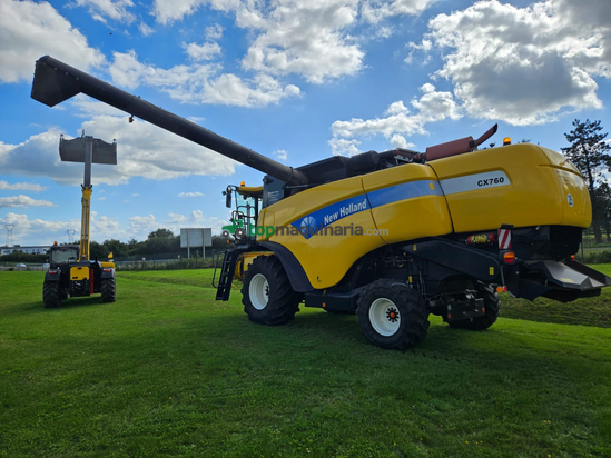 Cosechadora de Cereal New Holland CX760