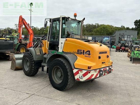 Minicargadora - Liebherr - 514 stereo wheeled loading shovel (st23960)