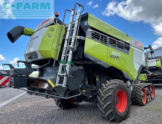 Cosechadora de Cereal - Claas - lexion 7600 terra trac