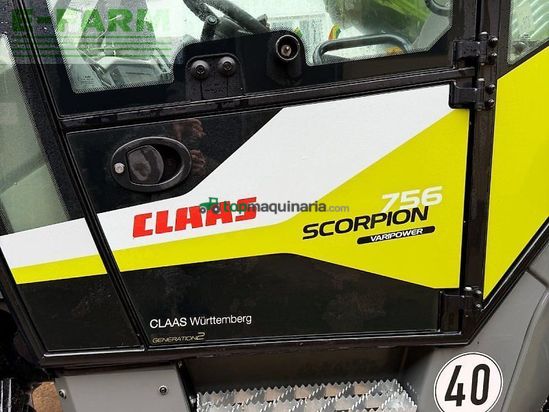 Telescopica - Claas - scorpion 756 vp plus