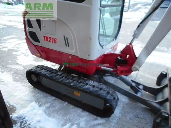 Excavadora - Takeuchi - tb 216 ( 1.865kg ) powertilt + 3 löffel