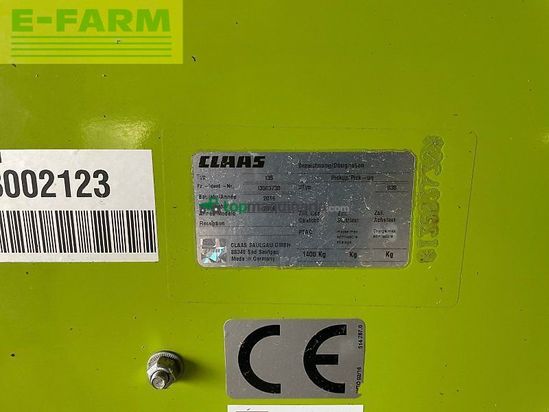 Cabezal - Claas - pu 300 hd pro