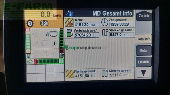 Cosechadora de Cereal - New Holland - cx8080