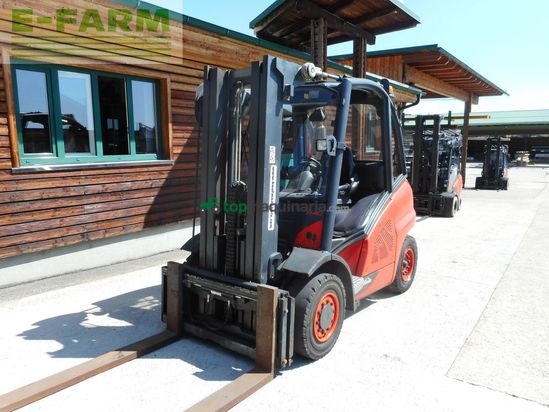 Elevadora - Linde - h40d triplex 4,52m + ss + halbkab.