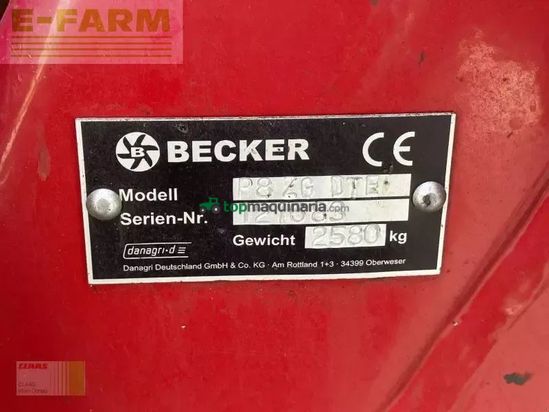 Sembradora monograno mecanica - Becker - aeromat p8 zg dte
