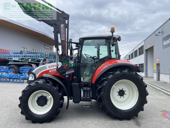 Tractor agrícola - Steyr - multi 4105 + hydrac autolock - frontlader