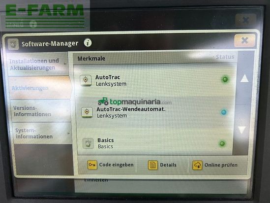 Tractor agrícola - John Deere - traktor 7r330