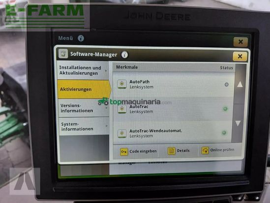 Tractor agrícola - John Deere - 8rx 370 8rx370