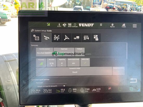 Tractor agrícola - Fendt - 722 power plus tractor (st26481)