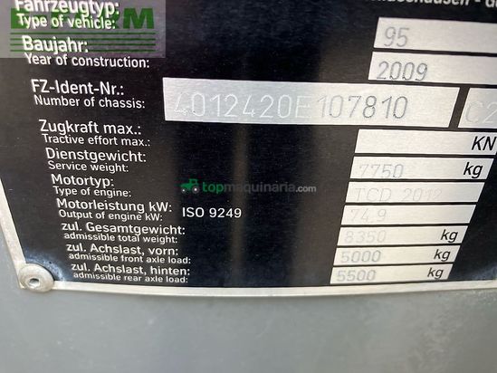 Minicargadora - Atlas - ar 95