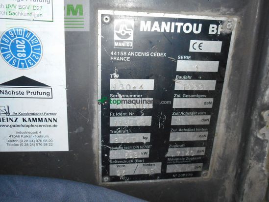 Elevadora - Manitou - m30-4 allrad seitenschieber + vollkabine