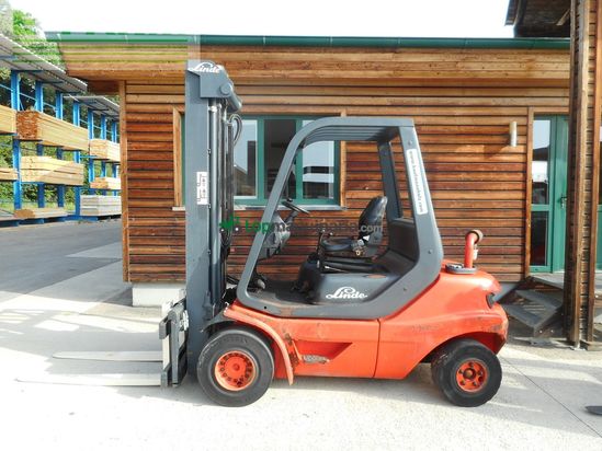 Elevadora - Linde - h30d-03 triplex + ss + 4. kreis ( perkins )