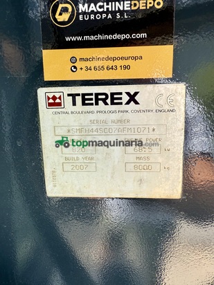 Retro Mixta Terex  820