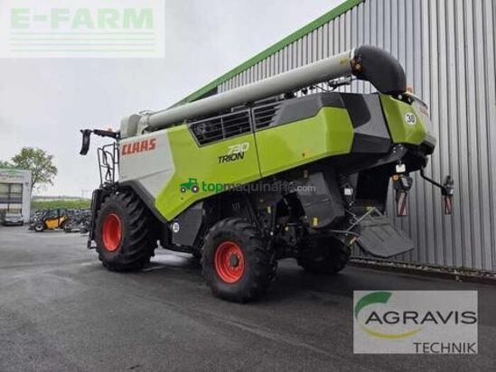 Cosechadora de Cereal - Claas - trion 730