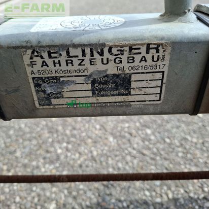 Remolqu agrícola -  - ablinger anhänger / transportanhänger / tiertran