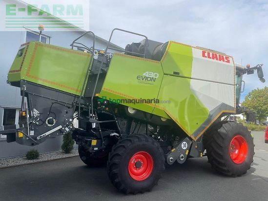 Cosechadora de Cereal - Claas - evion 430 + c490 und tw