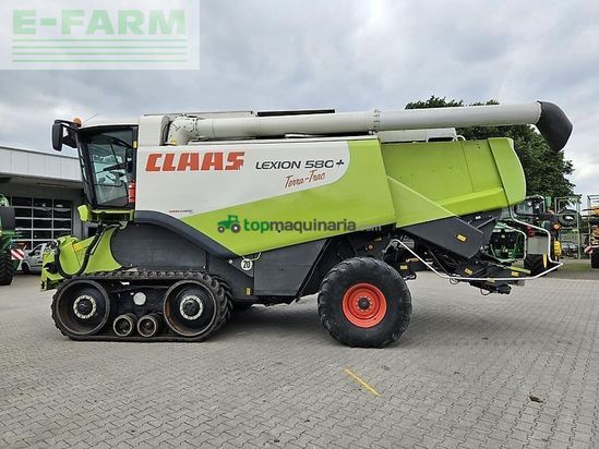 Cosechadora de Cereal - Claas - lexion 580 tt plus