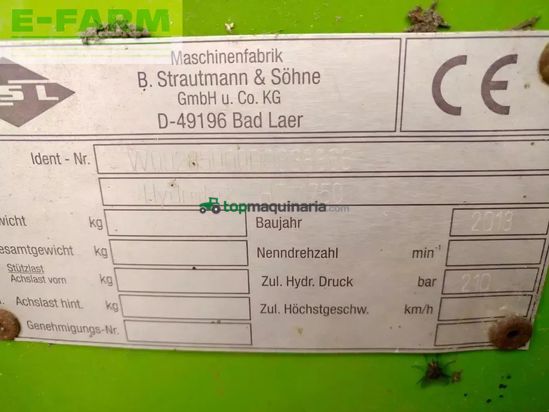 Esparcidor - Strautmann - hydrofox ho 1750