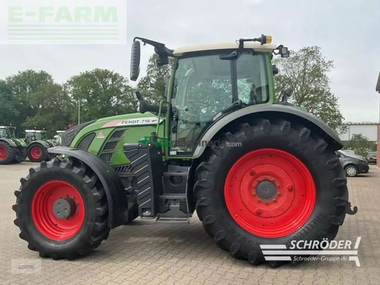 Tractor agrícola - Fendt - 718 vario s4 profi