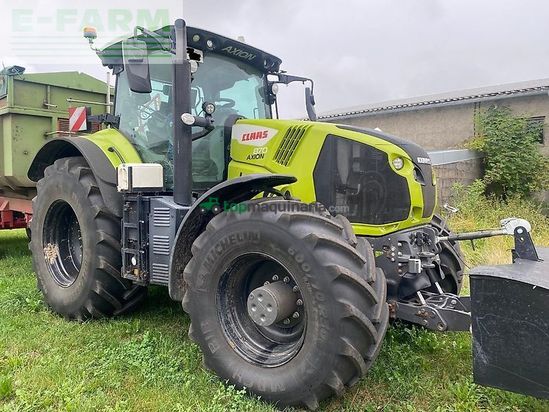 Tractor agrícola - Claas - axion 870 cmatic + gps rtk