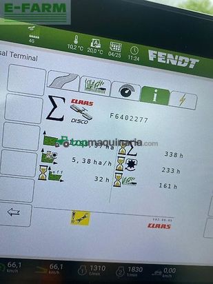 Cortacésped manual - Claas - disco 9200 contour - modell 2023